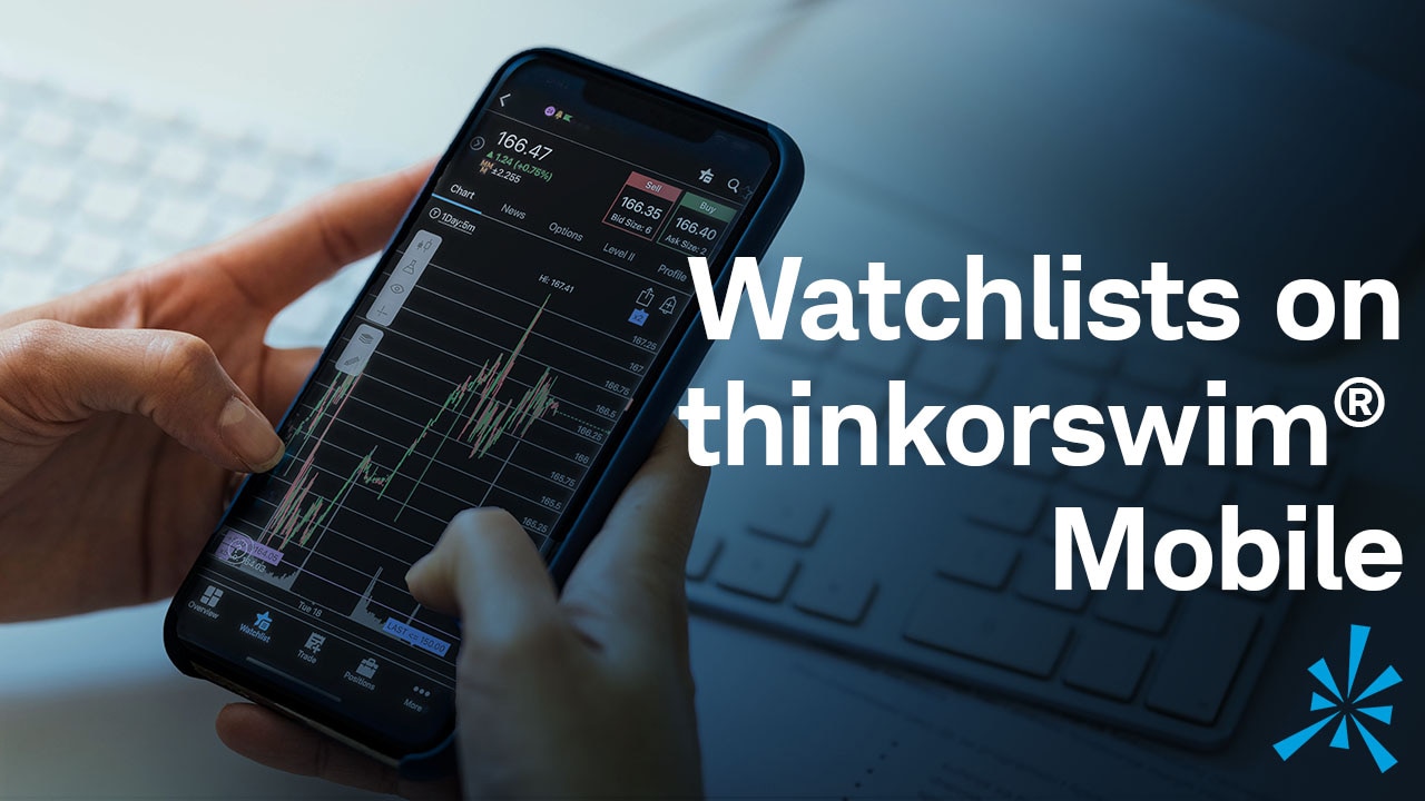 Create Watchlists on thinkorswim® Mobile (iPhone)