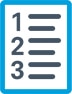 numbered list icon