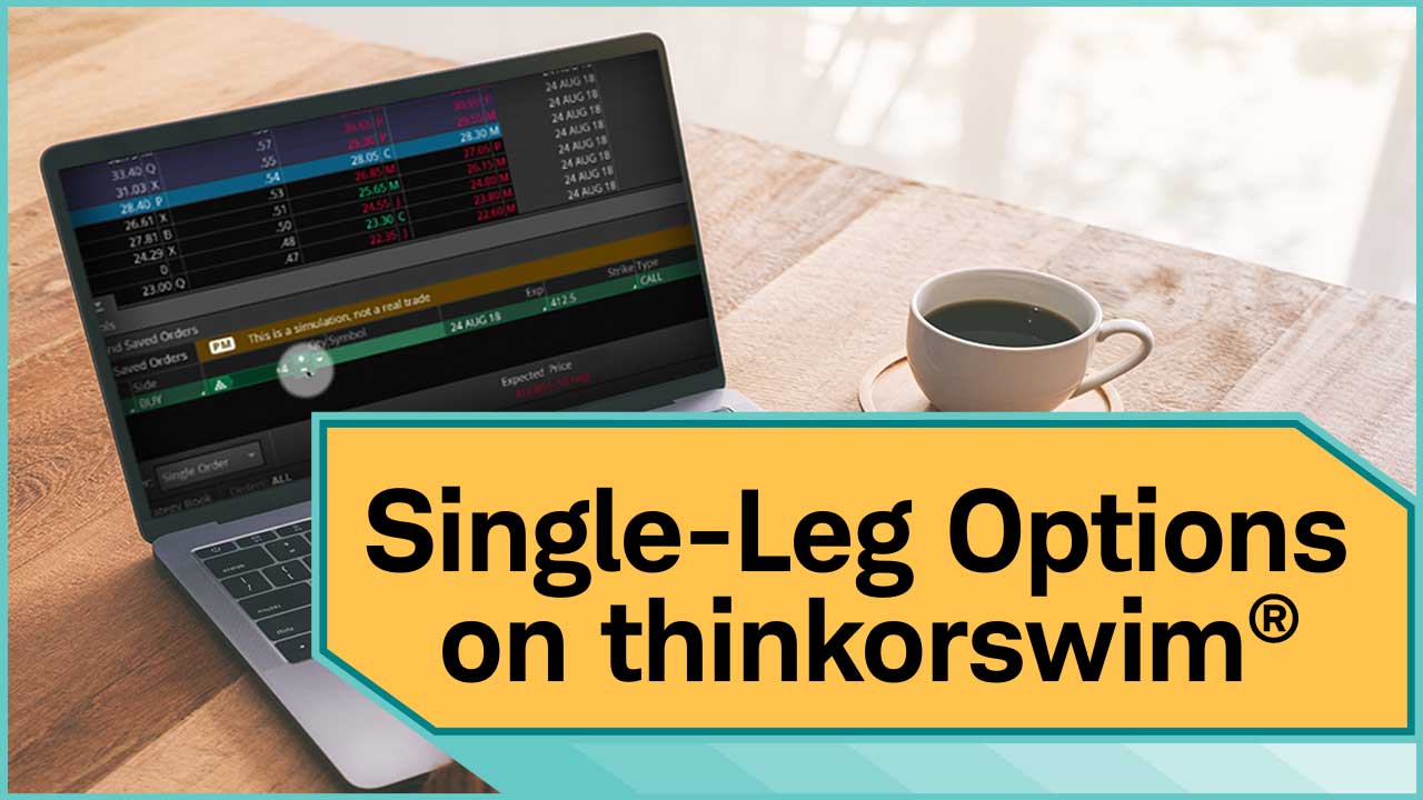 Place a Single-Leg Options Trade | thinkorswim®