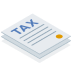 Tax form icon
